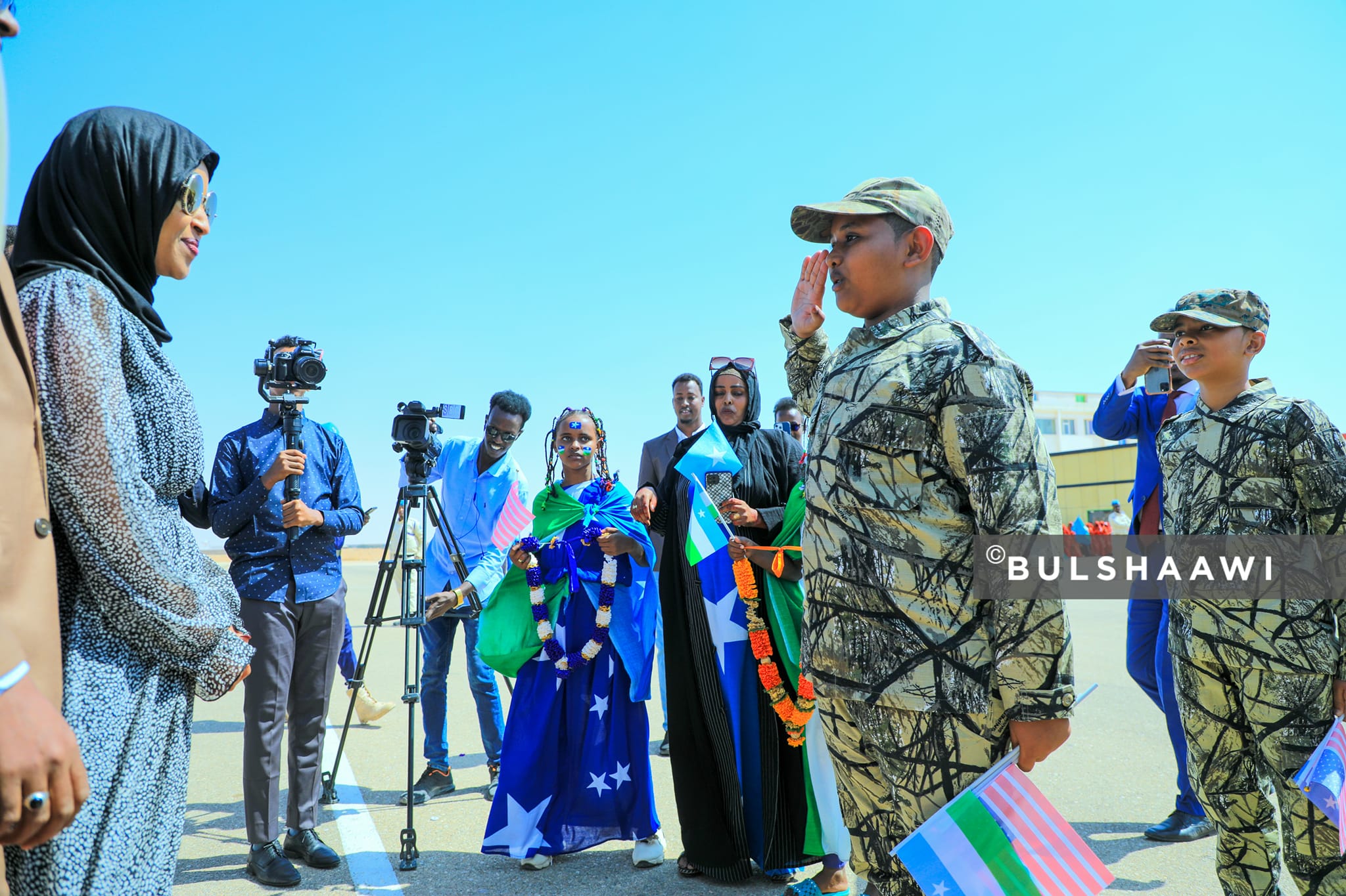 Ilhaan Cumar oo booqasho ku joogta Garowe 