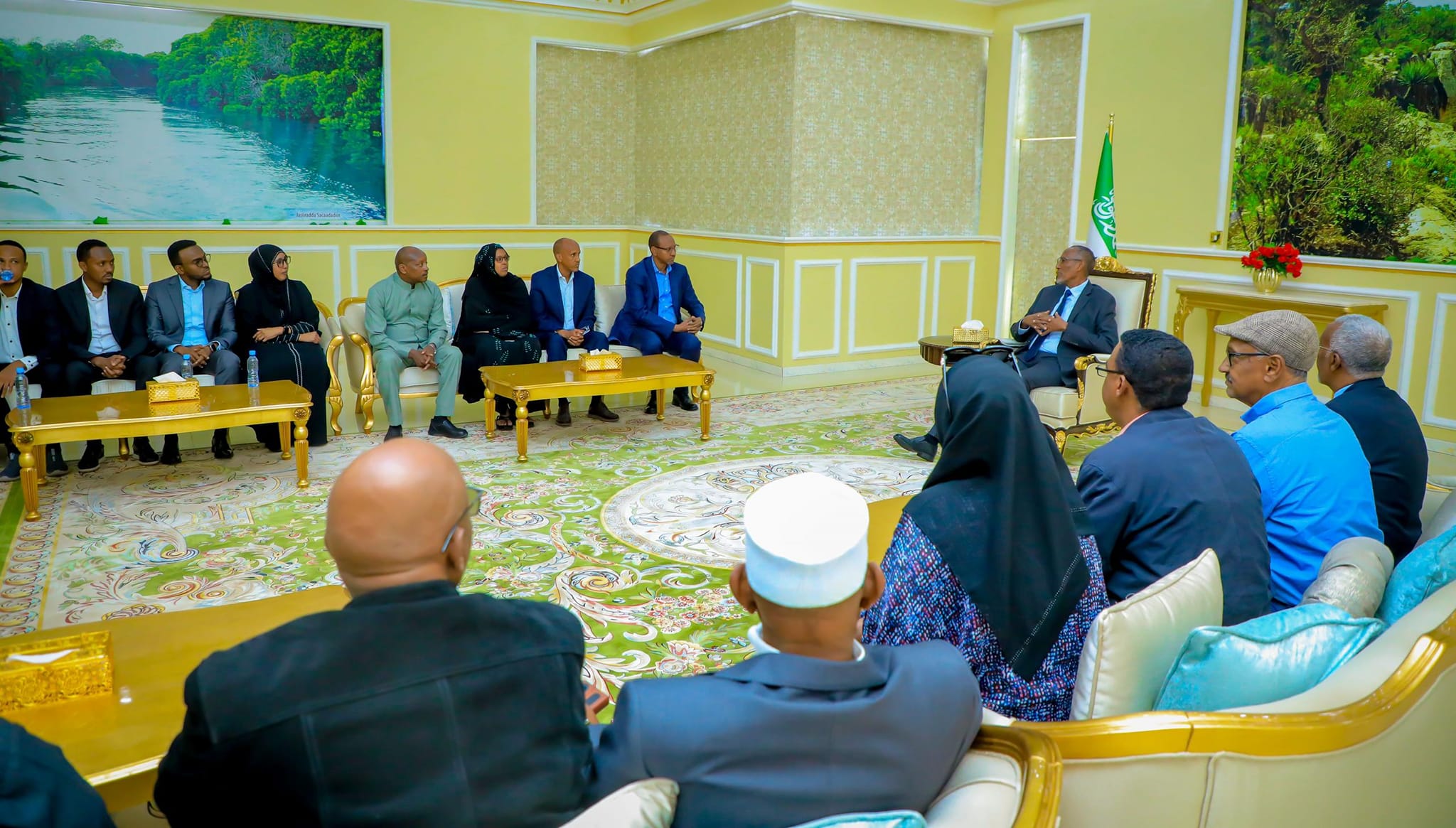 Wafdiga Itoobiya ee ka qeybgalaya aaska madaxweyne Siilaanyo