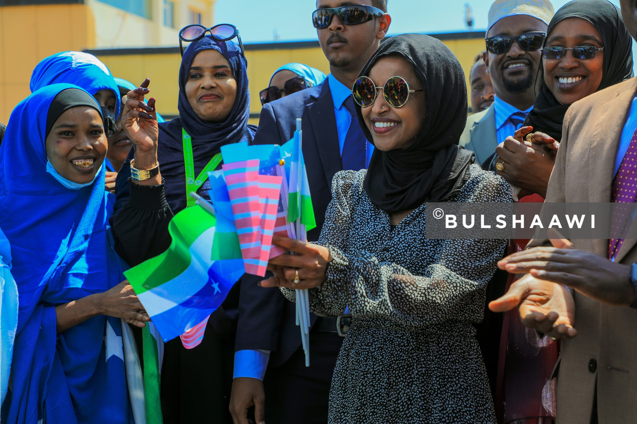 Ilhaan Cumar oo booqasho ku joogta Garowe 