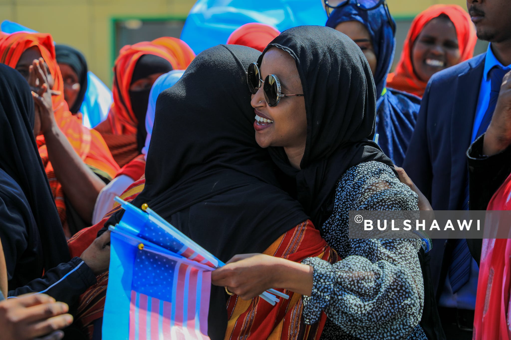 Ilhaan Cumar oo booqasho ku joogta Garowe 